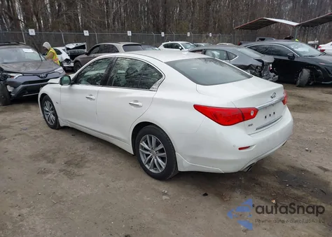 2017 Infiniti Q50 3.0T Premium z USA, uszkodzony, nr VIN JN1EV7AR2HM830726